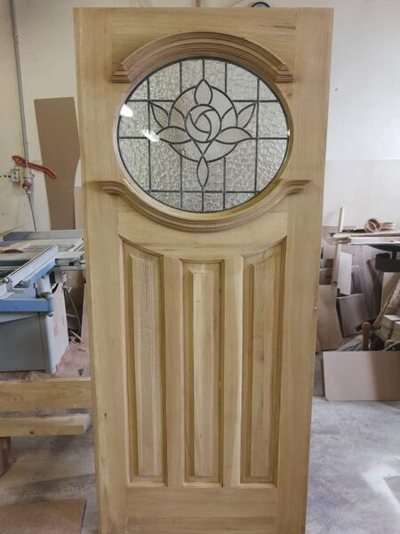 1930's Oval glazed front door